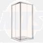 Geberit 80cm square shower enclosure GEO  560.112.00.2