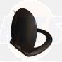 Vitra Istanbul Toilet Seat  and cover Soft Close  Black 166-070-109