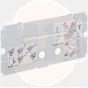 240512001 Geberit Spare Part 240.512.00.1 Protection plate for concealed cistern Front actuation