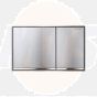 Geberit BetPl. Omega60, for 2-amount Sp. 243118GH1 Brushed Chrome