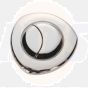 The Siamp and Twyford dual flush push button features a pneumatic mechanism, designed for efficient water usage. It is compatible with various toilet systems and presents a stylish chrome finish. This button offers a modern and practical solution for cont
