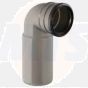 Geberit 367.002.00.1 PVC Connector 90 Degree Bend 367002001
