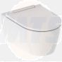 ONE wall-hung WC, washdown, shrouded, TurboFlush, with WC seat  500.202.01.1