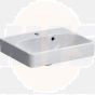 Geberit Smyle Square 900mm 2 tap hole washbasin  500.252.01.1