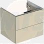 Geberit ONE cabinet for washbasin, with two drawers: Washbasin width=60cm, H=50.4cm, T=47cm, sand grey / high-gloss coated  505.261.00.4