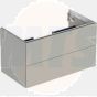 Geberit ONE cabinet for washbasin, with two drawers: Washbasin width=90cm, H=50.4cm, T=47cm, greige / matt coated  505.263.00.7