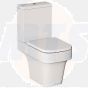 Cooke & Lewis Caldaro White Toilet with Soft close seat 2886520