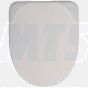 Bathstore Denver Economy Soft Close Toilet Seat 558653 white 4016959187019