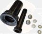 WC CONNECTION KIT Ø 90 mm, L=230 mm 8050390080 / HAAS 3600