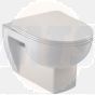 JACOB DELAFON ODEON TOILET SEAT COVER P 8407K-00 STANDARD CLOSE SEAT ORIGINAL IN WHITE