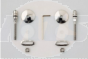 Mount Kit for seats without toilet seat for Laufen Pro (version 2009) 8919520000001 / 4014804968875  / 4014804968875