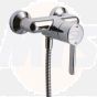 A4130(AA) Contour 21 thermostatic exposed shower mixer, lever operated