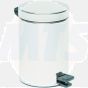 VitrA Arkitekta A44055 Stainless Waste Bin, 4.5 litre