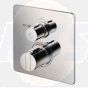 Ideal Standard  Easybox Slim BI thermostatic shower mixer with diverter and square faceplate  A5880AA