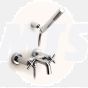 Roca  Loft wall-mounted bath-shower mixer with handset, hose and bracket A5A0143C00
