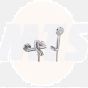 Roca  CARELIA WALL MOUNTED BATH-SHOWER MIXER WITH ACCESSORIES A5A018AC0K