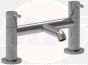 Roca  CARELIA DECK MOUNTED TWIN LEVER BATH FILLER CHROME A5A1C8AC0R