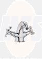 Roca  Carmen twin lever bidet mixer  A5A6A4BC00