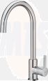 Roca  CARELIA DECK MOUNTED SINK MIXER HIGH SPOUT A5A848AC0K