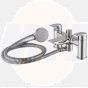 Ideal Standard  Tesi two hole dual control bath shower mixer with shower set  A6591AA