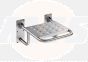 Roca  Access Folding Seat - Stainless Steel A816322000