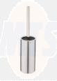 Roca Tempo Floor Standing Toilet Brush - Chrome A817038001