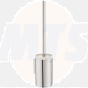 Roca Hotels Round  Wall-mounted toilet brush Chrome A817587C00
