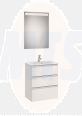 Roca  UNIK THE GAP 3DW 550MM GLWH A851623806