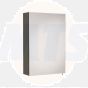 Roca  Luna mirrored cabinet 400 x 600mm - gloss anthracite grey  A856839153
