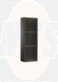 Roca  Luna shelf unit 200 x 600mm - gloss anthracite grey A856842153