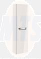 Roca  The Gap-N column unit 350 x 1200mm - 1 soft-close door - gloss white A856969806