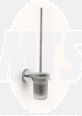 Ideal Standard  IOM wall mounted soap dispenser 500ml - stainless steel  A9109MY