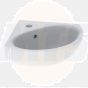 Twyford Alcona AR1911WH corner basin 35cm