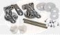 Armitage Shanks Toilet Seat Spares  Reflections/Traditional Seat Hinge Set  for Wooden Seats E5650AA / 8053259912848