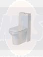 Azzurra Thin 56 Soft Close Toilet Seat & Cover White THI1856