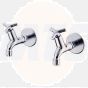 A/Shks B1682AA Bib Tap Ext 1/2 x 75mm Pair
