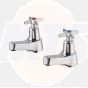 Ideal Standard Spares Sandringham 21 Basin pillar taps with crossheads -B9875AA
