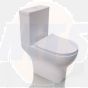 B & Q Solare  Toilet with Soft close Hinges Seat