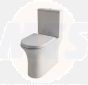 Bathstore Pure Toilet seat and cover with fixings 00065474