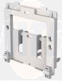 BCM 350 attachment plate with hooks used with Flush Plates for Concealed Cisterns 34113346 / SIAMP BASE UNIT WITH ARM FOR BACK PLATE 34113307 / 34113346