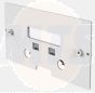 Siamp BCM 500/535 plastic Hook back Plate for Flush Plates 34013410