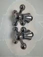 Bristan Basin Tap Reviver CHROME HANDLES ONLY NO CARTRIDGES (Hot & Cold Side) 3/4 Sold as pair TC58081HANDLE