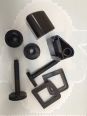 Celmac / Ideal Standard / Bemis Plastic Toilet Seat Hinges BLACK 
