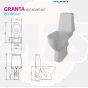 Cersanit Granta Toilet Seat and Cover Only 