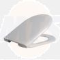 Cooke & Lewis Marianna White Top Fix Soft Close Toilet Seat 44201579613729
