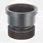 McAlpine DC1-BL Black Drain Conn 4in/100mm{10}