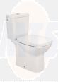 Roca Debba Toilet Seat & Cover with  Slow Close Hinges  A801992004 / Z8019B200U / 8433290189827