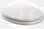 Benita Soft Close Toilet Seat - Wooden Satin White Ash