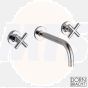 Dornbracht Tara wall mounted basin mixer projection 240 mm chrome
