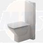 Duravit Caro toilet seat and cover, elongated  For floor standing toilets  Soft close seat